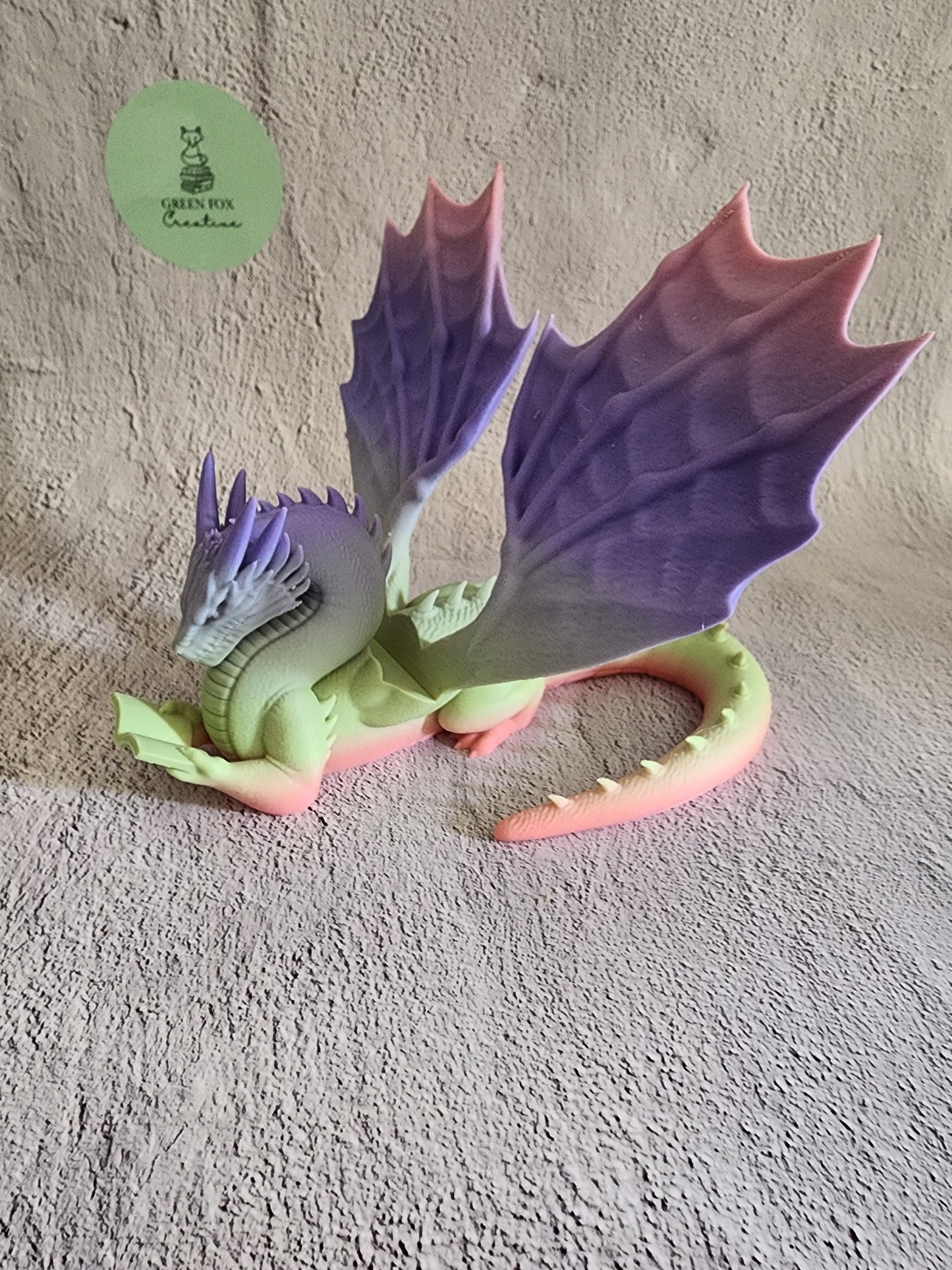 Custom 3D Printed Dragon/Wyrm Kindle/Phone/Tablet Holder