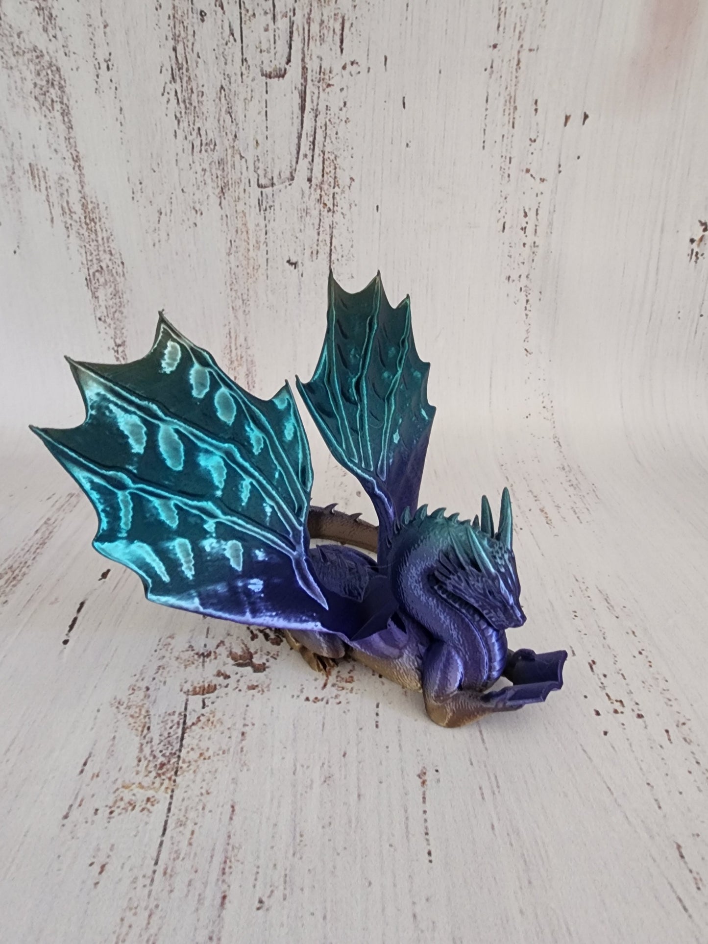 Custom 3D Printed Dragon/Wyrm Kindle/Phone/Tablet Holder