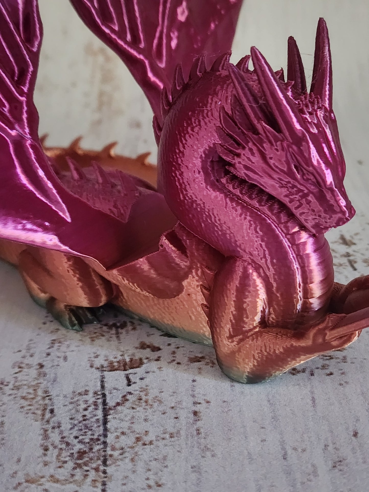 Custom 3D Printed Dragon/Wyrm Kindle/Phone/Tablet Holder