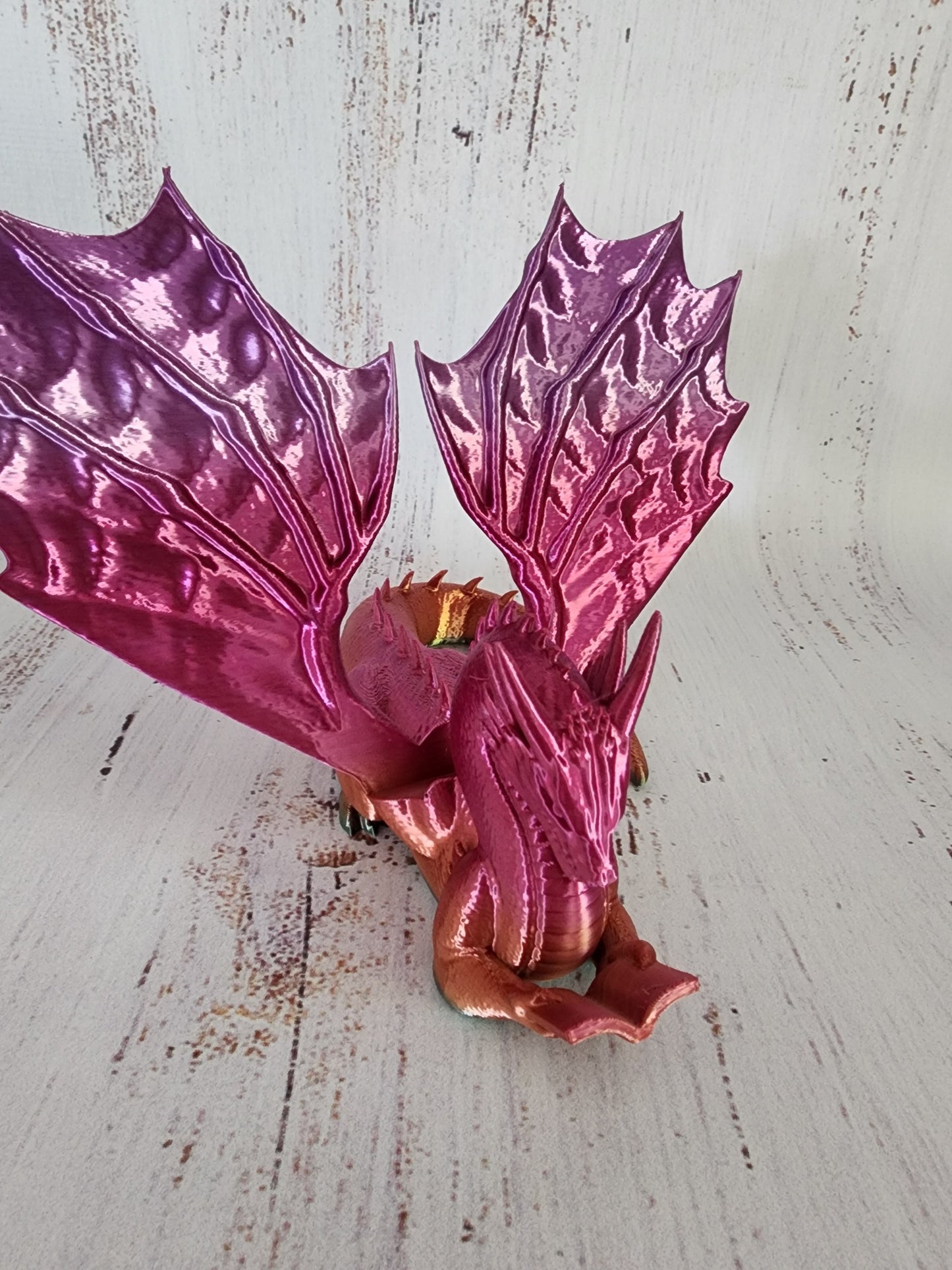 Dragon Wyrm Kindle/Phone/Tablet Holder - In stock colour Pinks