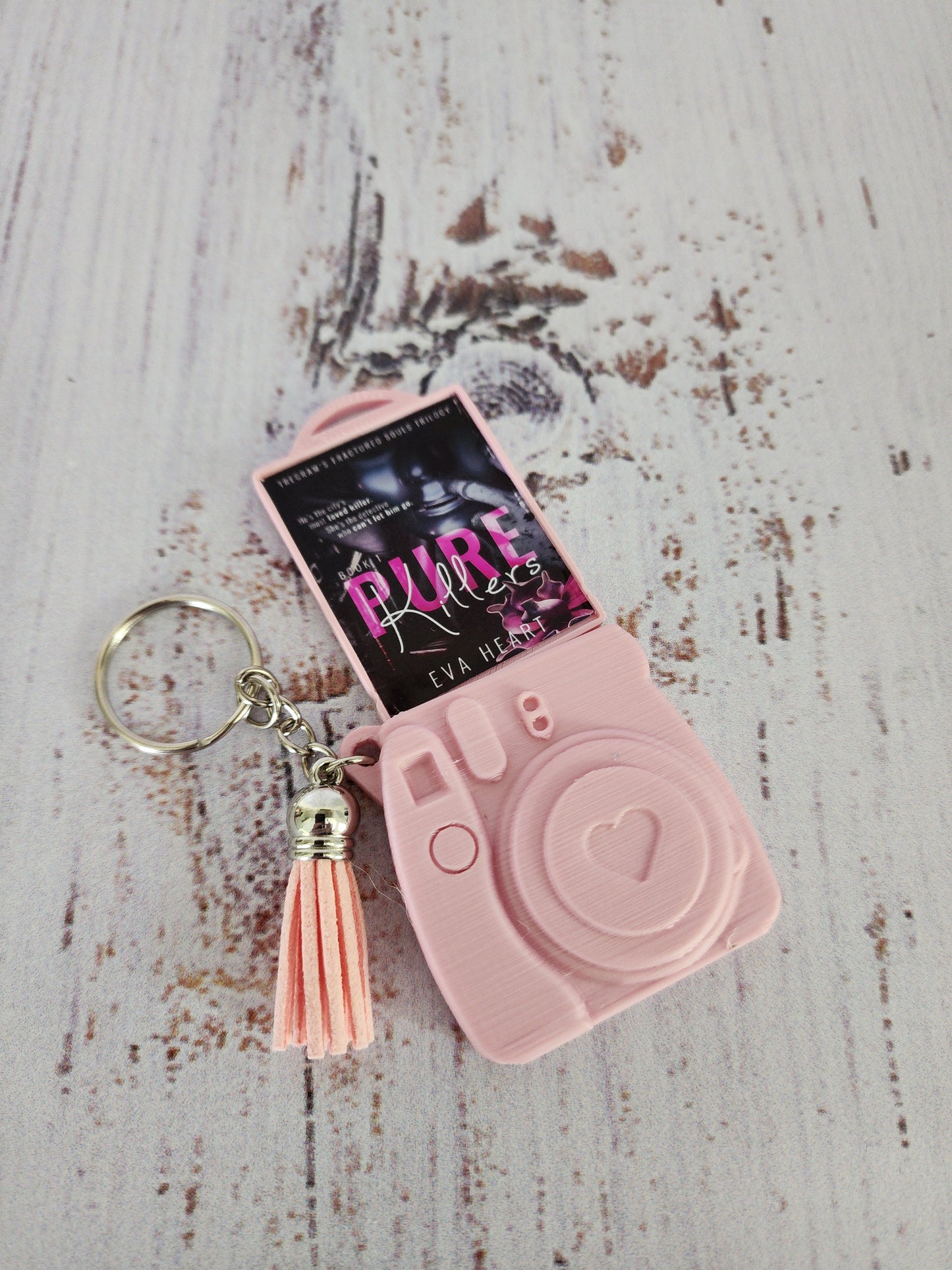 Custom Polaroid Instax Camera Keyrings with Slide