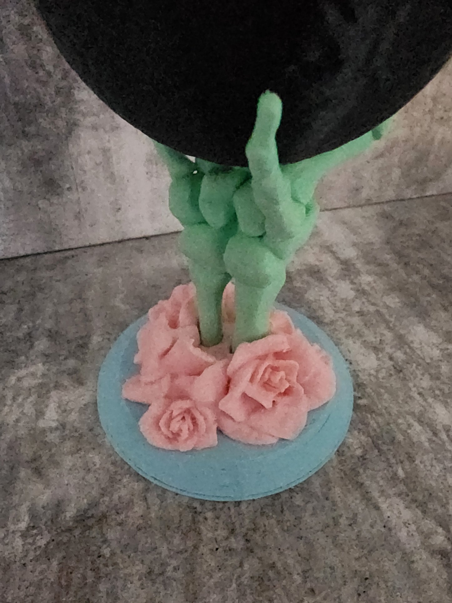 Death Chalice in pastels and black - Great trinket holder!