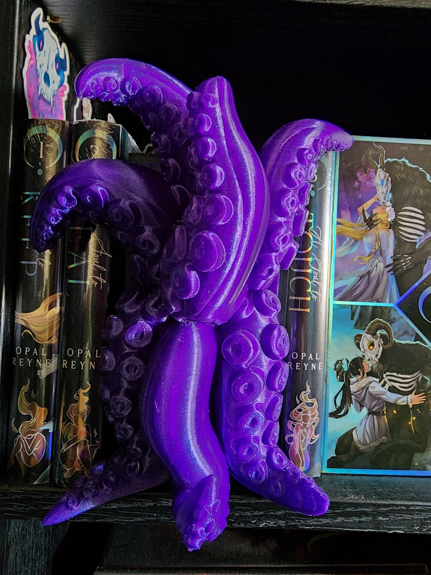 Calling All Monster Romance Lovers! 3D Printed Tentacle Book Nook