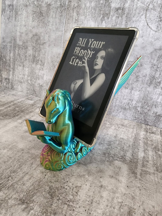 Pegasus Kindle Holder Rainbow - In Stock item